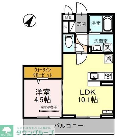 ノーブルパレスの物件間取画像